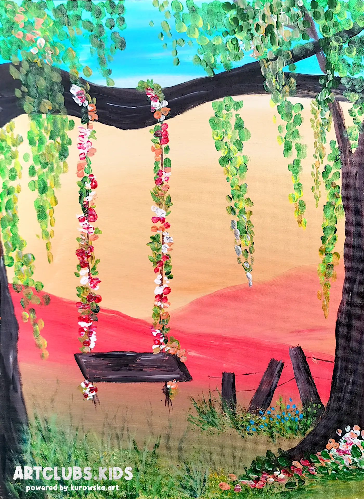 Beachside Paradise - Art Classes for Kids