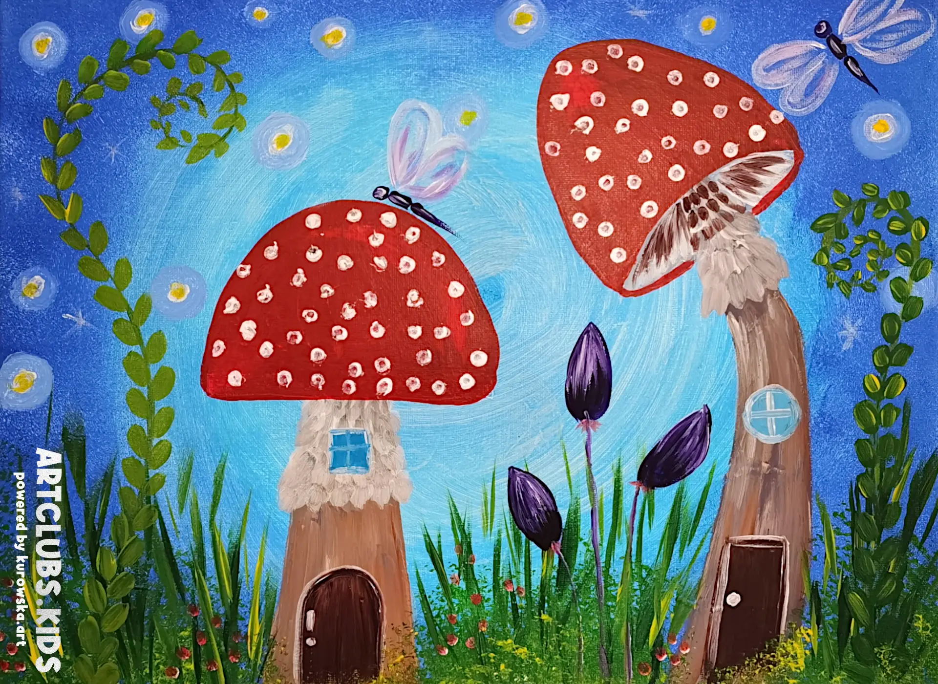 Amanita Muscaria - Art Classes for Kids