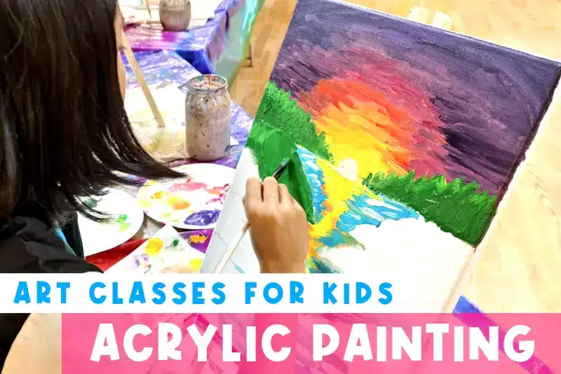 Acrylic Painting Art Classes for Children