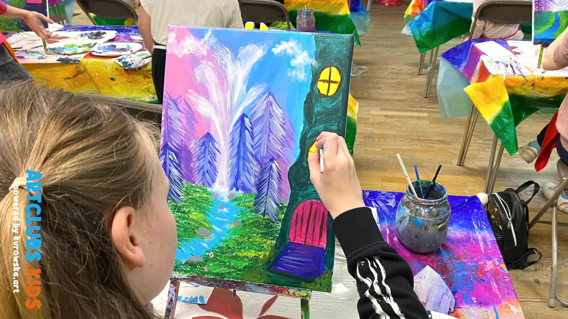 Acrylic Painting Art Classes for Children - Ages 7 to 14