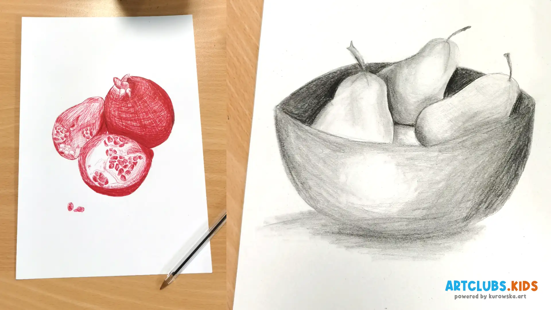 Drawing Art Classes for Children - Art Work