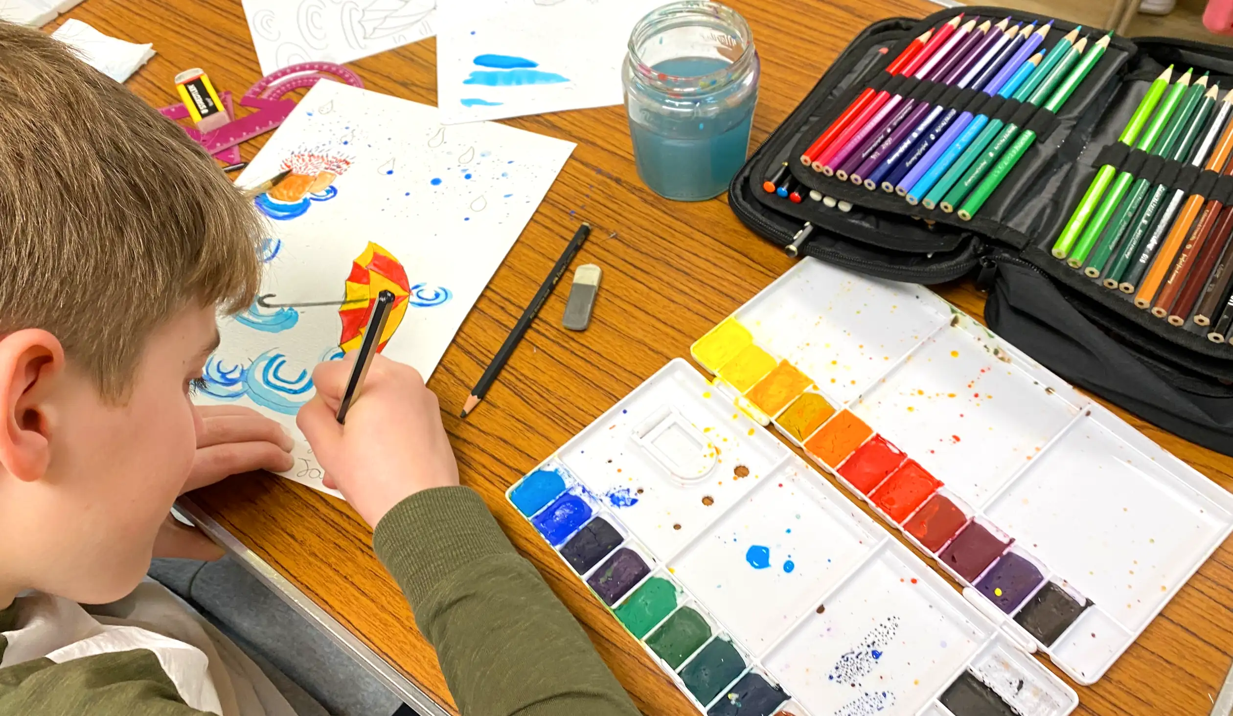 Drawing Art Classes for Kids