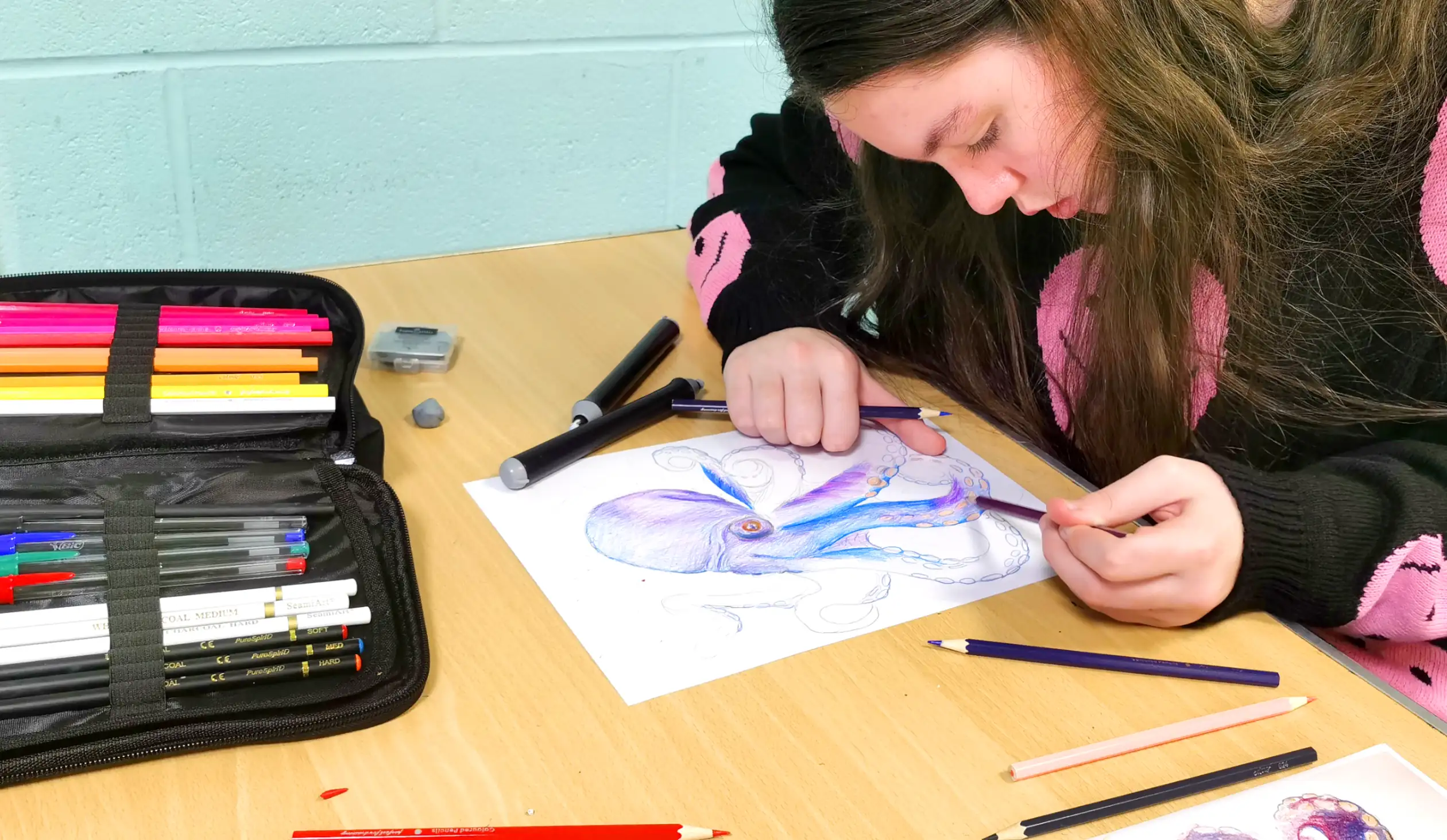 GCSE Drawing and Watercolour Art Classes